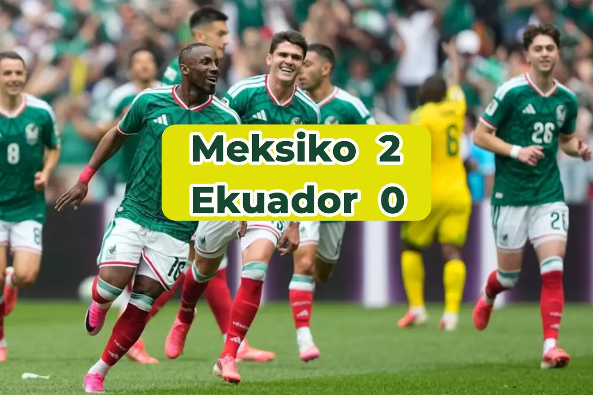 Hasil Meksiko vs Ekuador