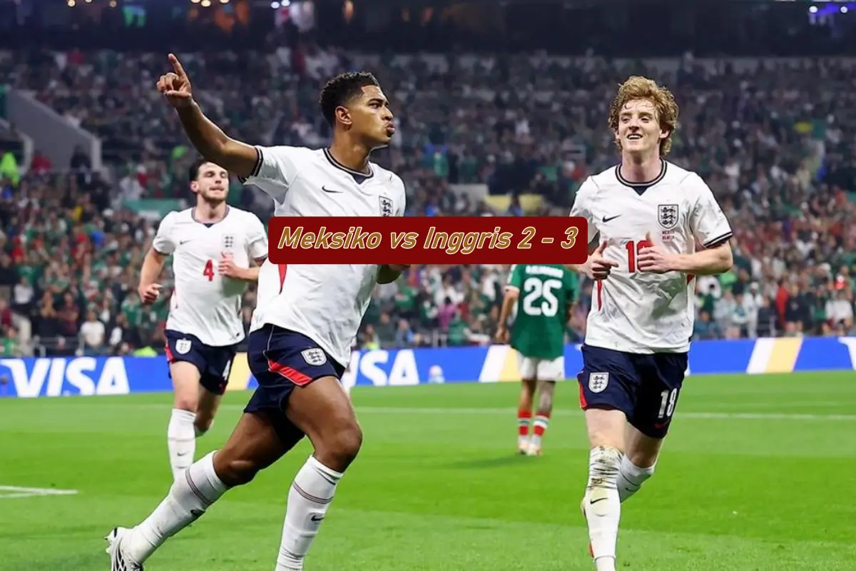 Hasil Meksiko vs Inggris