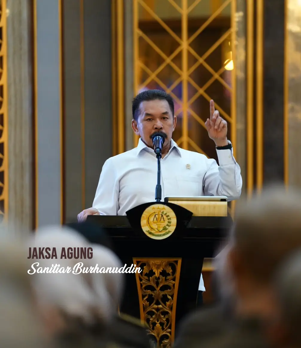 Jaksa Agung Sanitiar Burhanuddin