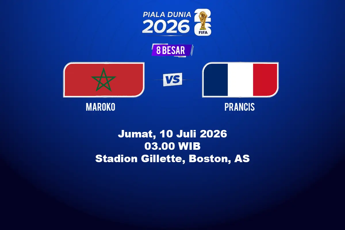 Prediksi Maroko vs Perancis
