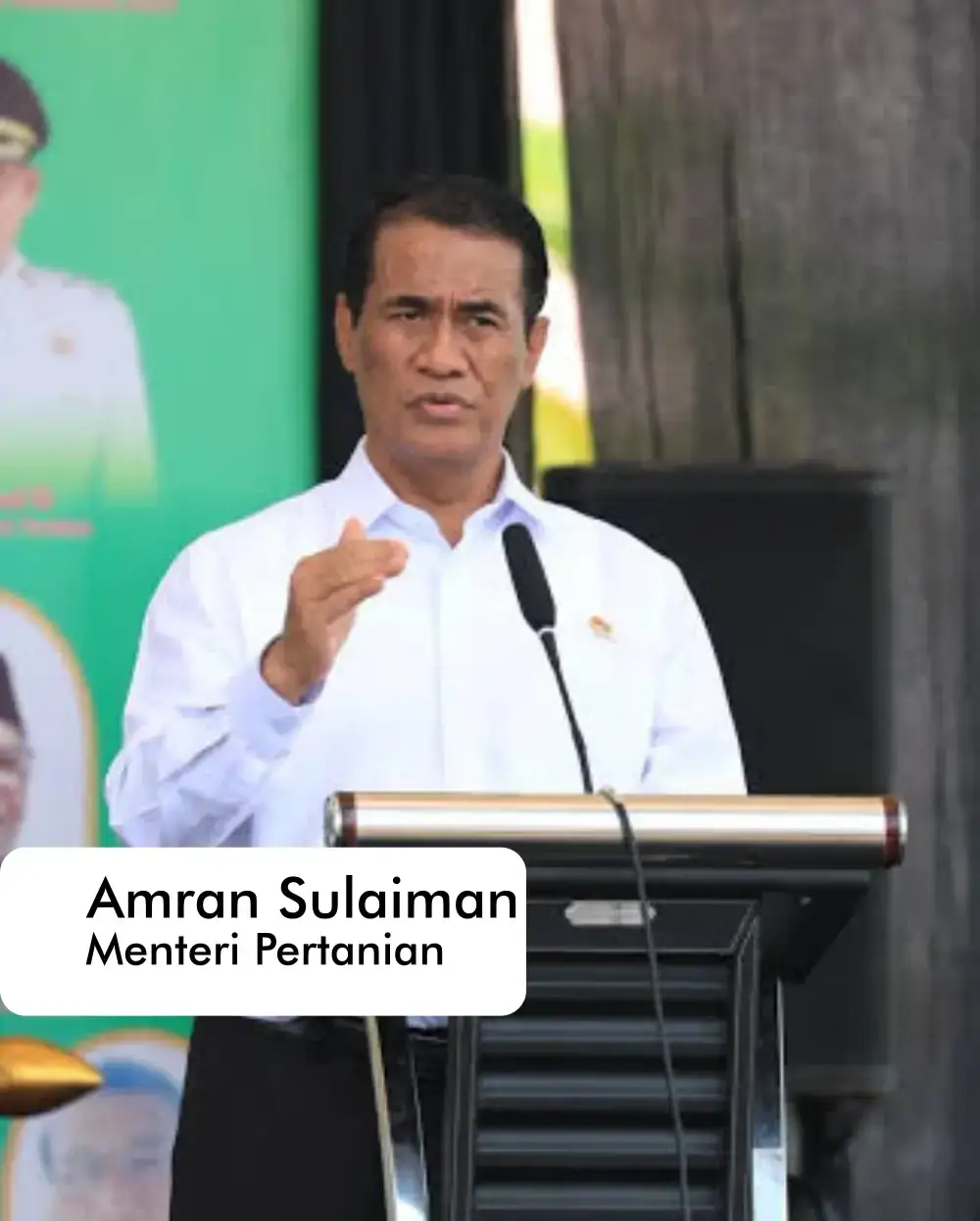 Menteri Pertanian Andi Amran Sulaiman