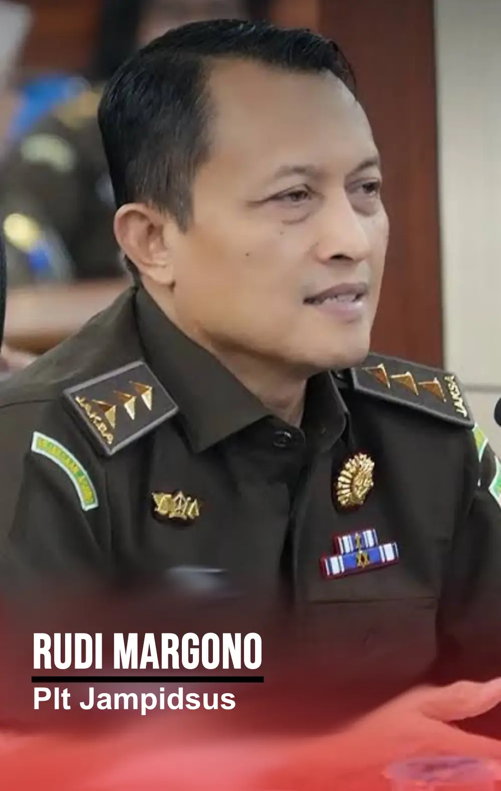 Profil Rudi Margono Plt Jampidsus