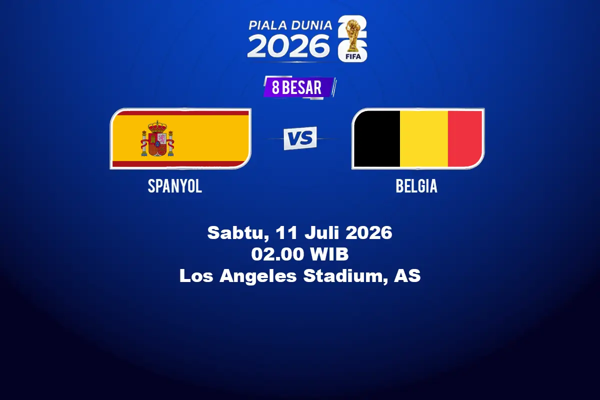 Prediksi Spanyol vs Belgia