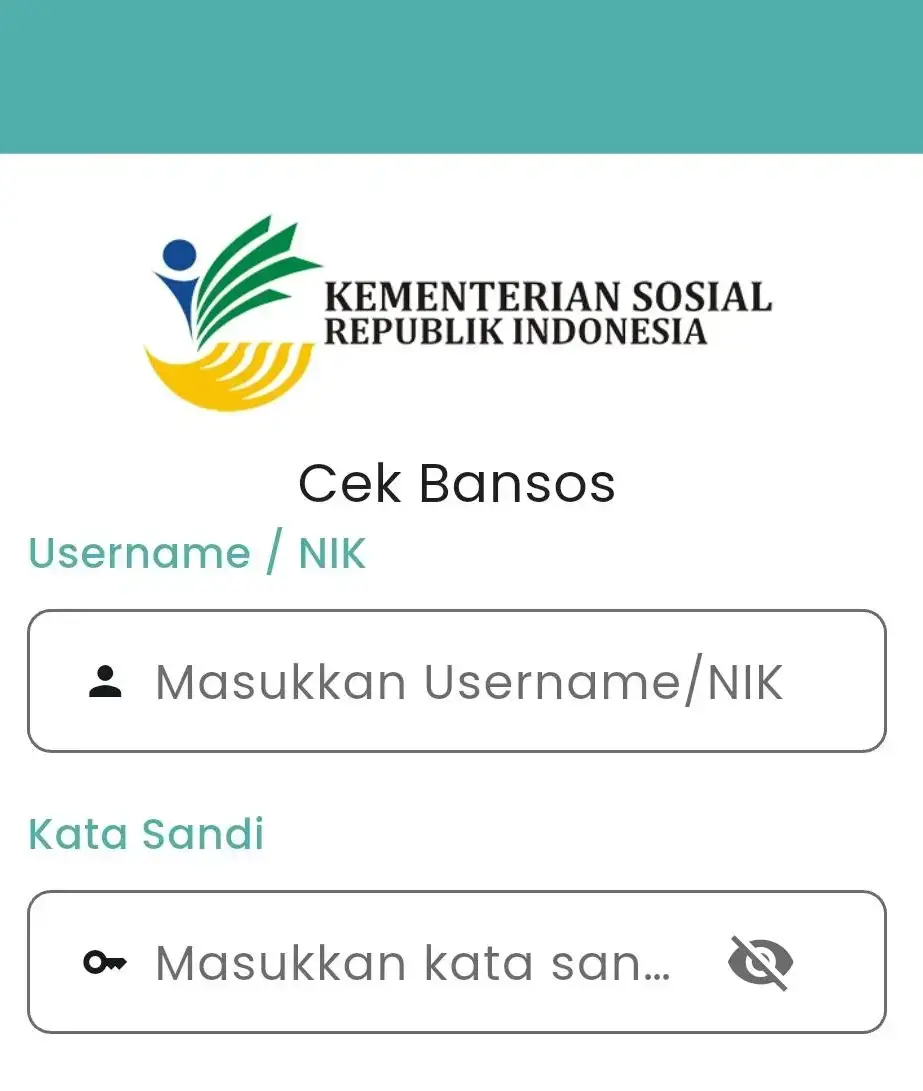 cek bansos aplikasi