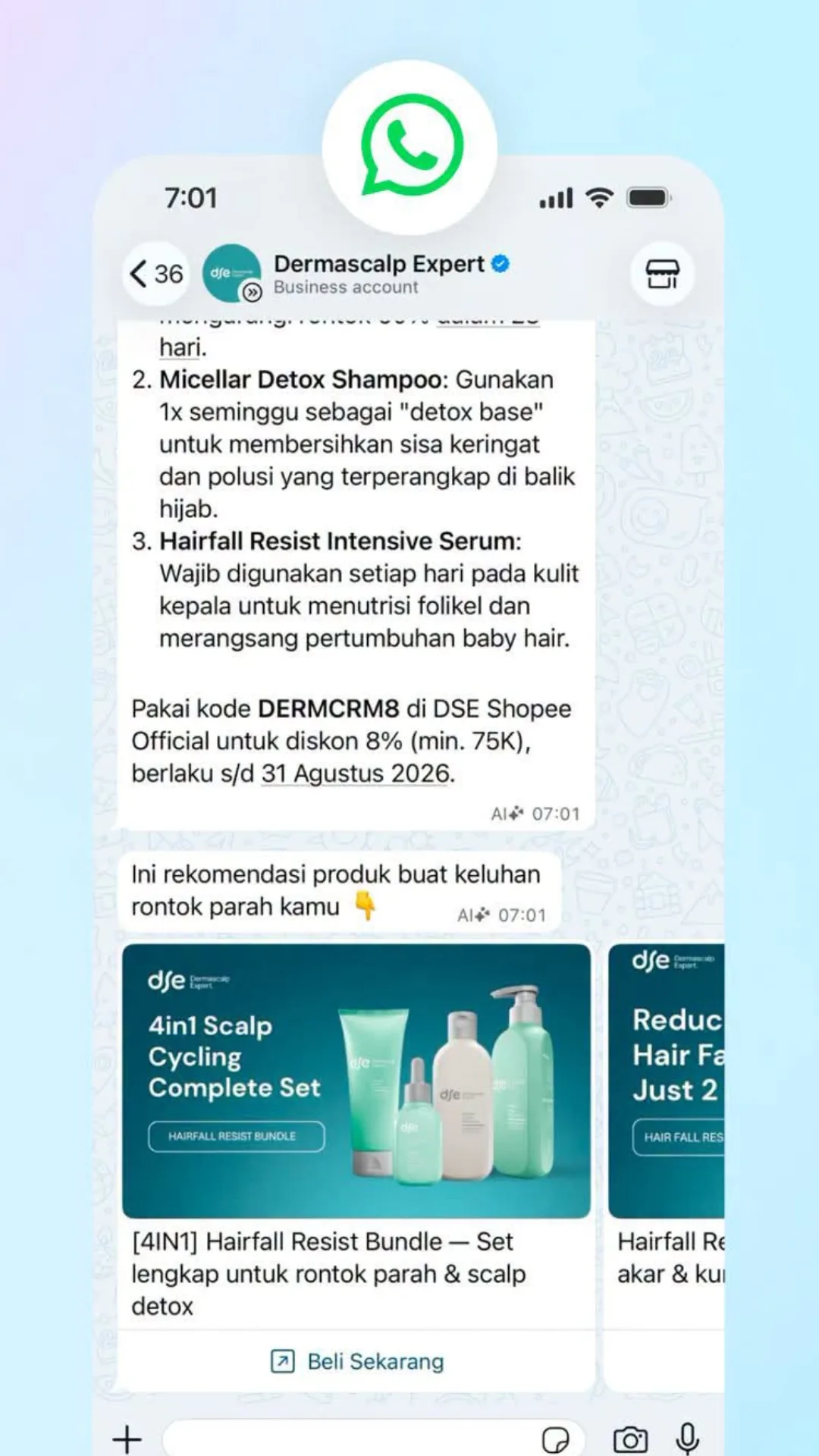Meta Business Agent 2026, bahasa kita