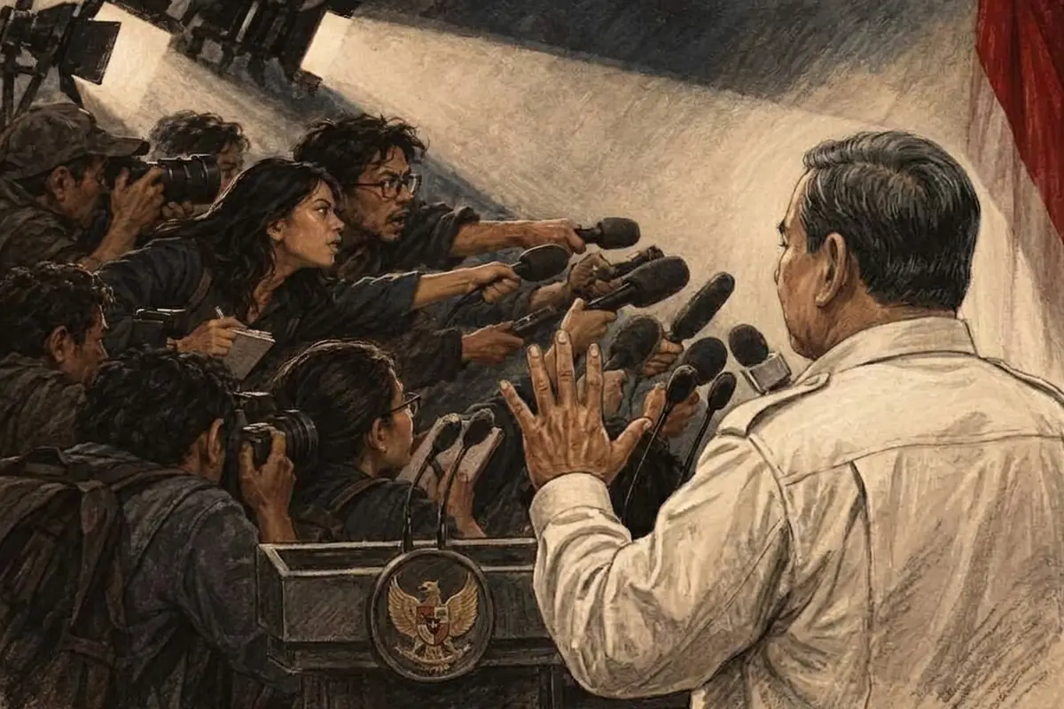 Londo ireng Prabowo menyoroti sumber dana pihak yang memengaruhi opini publik. Simak data dana asing media dan isu transparansi donor.